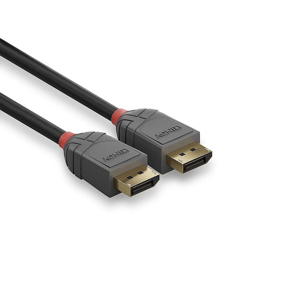 LINDY 36487 - Cavo DisplayPort 1.1, 15 m, colore: Antracite