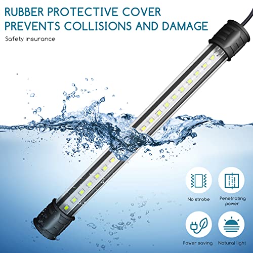 Nobleza-LED-Aquarium-Beleuchtung-Lampe-Aquarium-Pflanzenbeleuchtung-IP67-Wasserdicht-Light-fur-Fisch-Tank40cm-2W-weis-Licht | Dealmeister.io Alt tag für bilder post titel