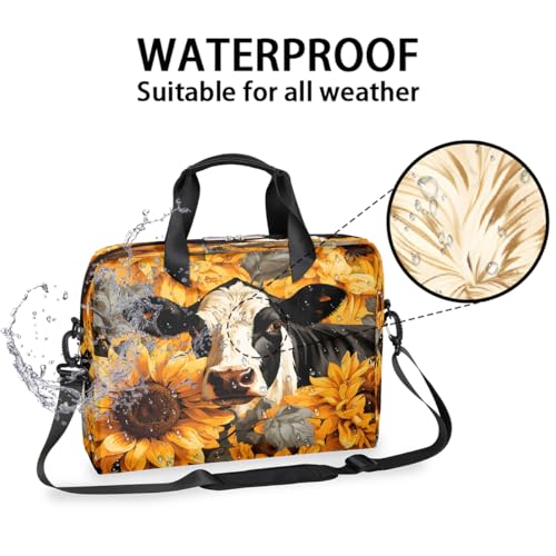 Maletín para Laptop con diseño girasol 13-16 pulg miniatura 2