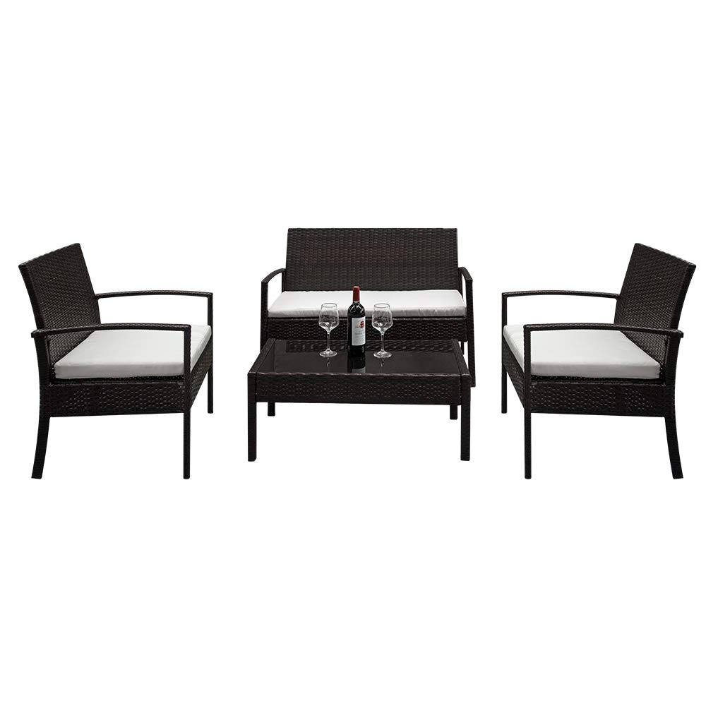 roxana 4 piece rattan sofa seating