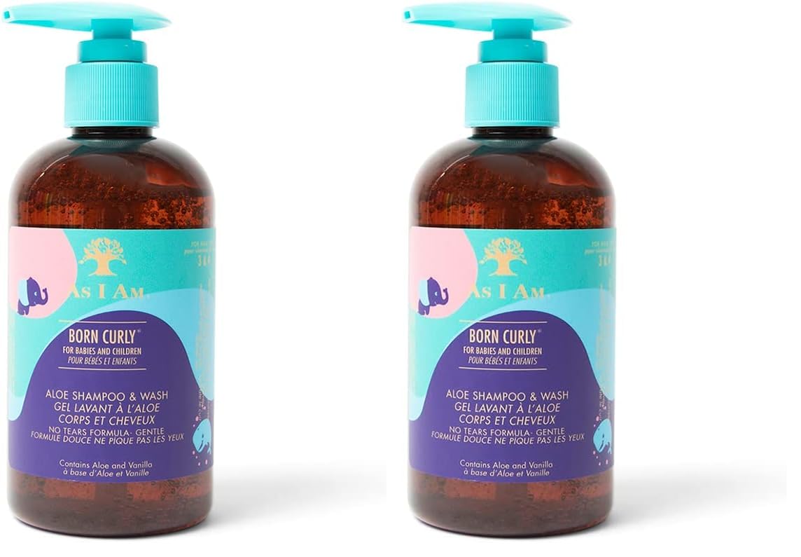 As I Am Baby Shampoo & Body Wash - 8 ounce - Tear Free - Cruelty-Free & Vegan
