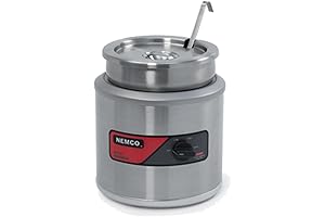 Nemco 6101A Round Countertop Soup Warmer, 11 qt