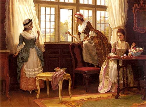 Toile Charles Haigh-wood HASWEX pour habiller un grand mur vide de salon