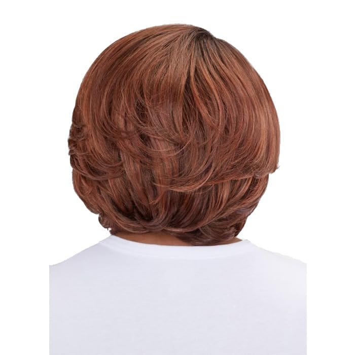 Xceptional Gold Label Wide Synthetic Glueless Wavy Bob HD Lace Front Wig - GOLD UNIT 3 (1)