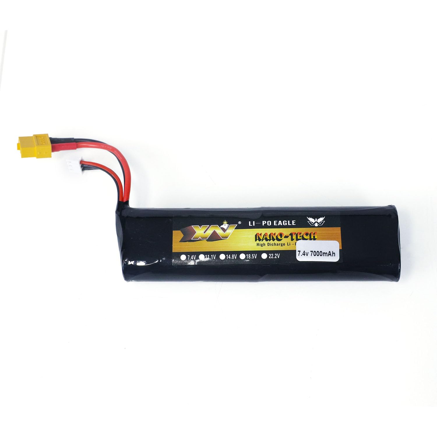 7000mAh 7.4V Li-Polymer Battery for HL 1/16 RC Tank RC Accessories Models