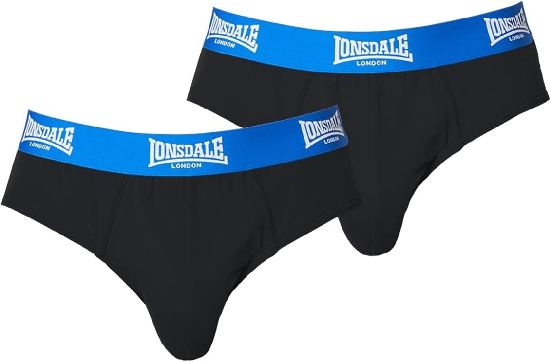 Mens 2Pk Brief Underwear Briefs Elasticated Waist