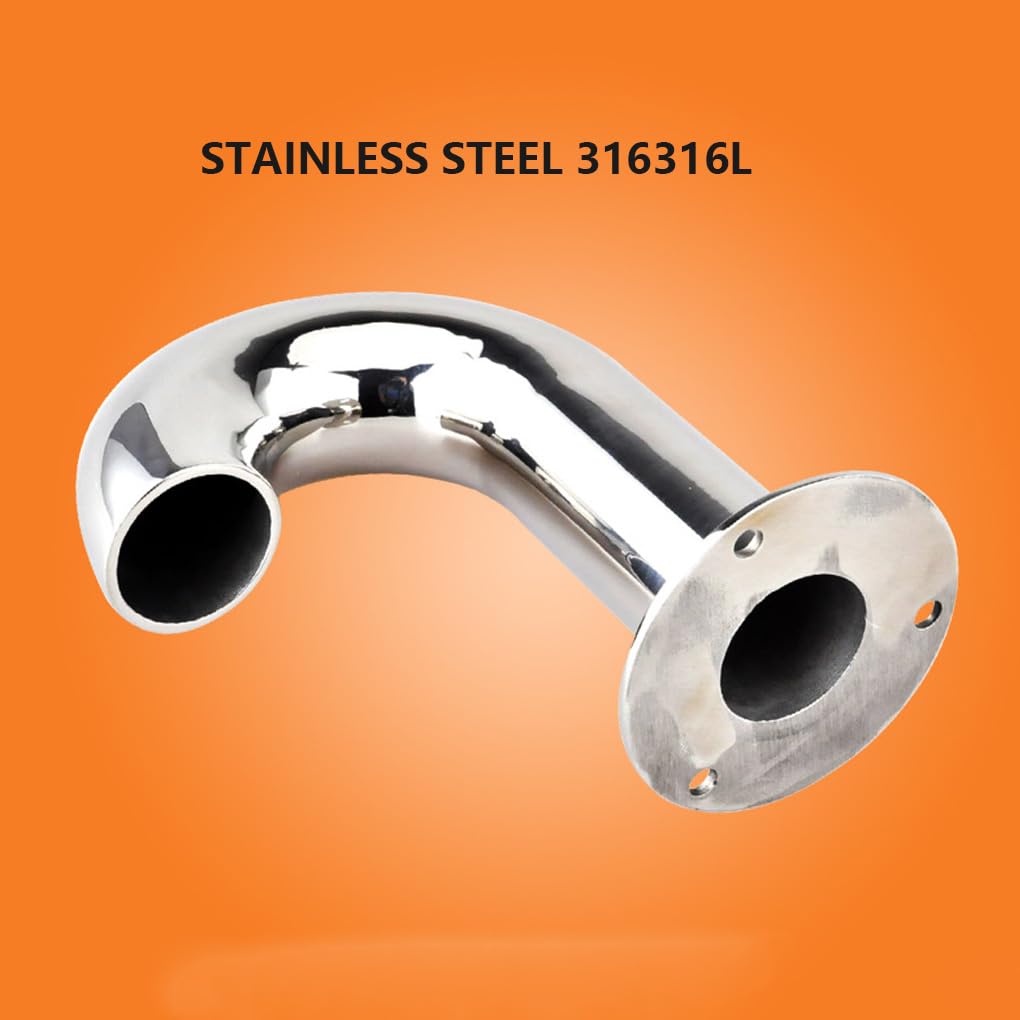 5 Set Barca In Acciaio Inox Marine Tubo Raccordi Hardware Tubo di Ricambio Rail Grado Corrimano Adattatore Gomito Professionale