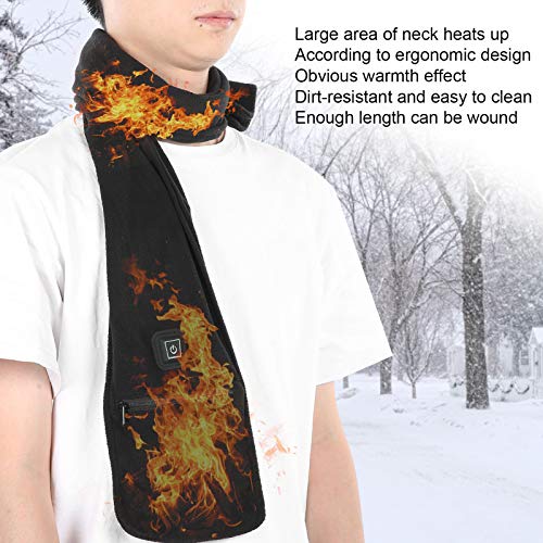USB Heated Neck Wrap - Temperature Control Warming Scarf for Winter2