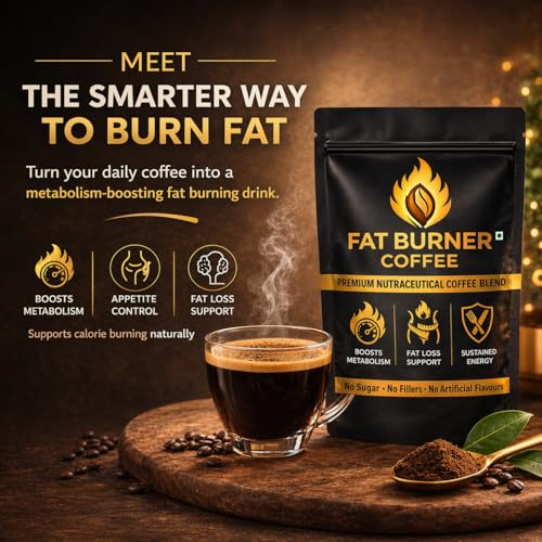 Image of Simply Human Fat Burner Coffee | Natural Weight Loss Coffee for Men & Women | Boost Metabolism, Burn Fat & Control Cravings | No Sugar, No Fillers | 15 Servings
