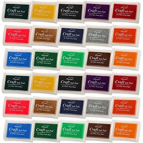 Deayou DE-CRAFTINKPAD-15C30P 30 Pack Rubber Stamp Pad thumb #7
