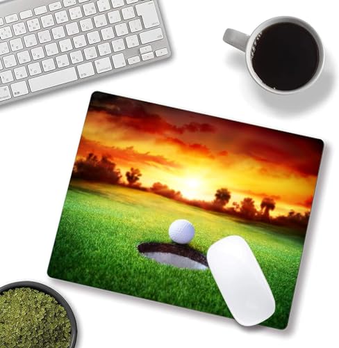 Image of Premium-Textured Mouse Pad, Non-Slip Rubber Base Mousepad for Laptop, Computer & PC, 9.5x7.9 in - Enhanced Precision, Ergonomic Comfort, Ideal for Gaming & Office (OMA-10)