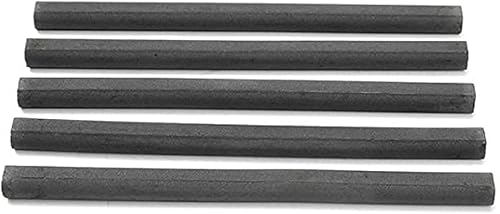 Miniatura 4 de CynKen 5pcs 0.394x5.512 in barra de ferrita barra Loopstick para antena de radio cristal aéreo alrededor de 0.4 "x5.5"