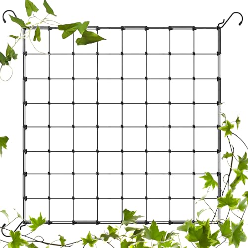 Scrog Netz Grow Netz, Wachsen Zelt Netz, Elastische Pflanzennetz 90x90cm, Pflanzen Grow Netz, Garten Netz Mit Haken, Pflanzen Netz, Ranknetz Zelt Für Gemüse, Obst Und Blumenpflanzen Verwendet