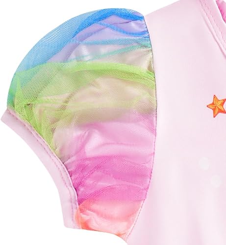 Miniatura 6 de Little Girls Mermaid Dress Mermaid Costume Princess Dress up Clothes Dress Short Sleeve for 3-8 Years