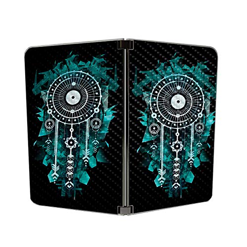 Image of MIGHTY SKINS MightySkins Carbon Fiber Skin for Microsoft Surface Duo - Geo Dream Catcher | Protective, Durable Textured Carbon Fiber Finish | Easy to Apply | Made in The USA