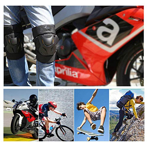 Knee Pads 2 pcs Unisex Sports Safety pads Motorcycle Motocross Knee Pads Bike Ball Racing Pads ATV Protective Guards Armor Gear