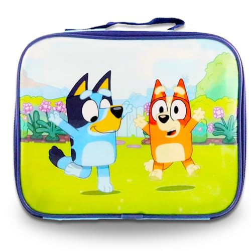 Disney Bluey Backpack and Lunch Box Set - Bluey Backpack Toddler Bundle Includes 11" Bluey Backpack and Lunch Bag Plus Water Bottle, Stickers, More | Mini Bluey Backpack for Toddlers 1-33