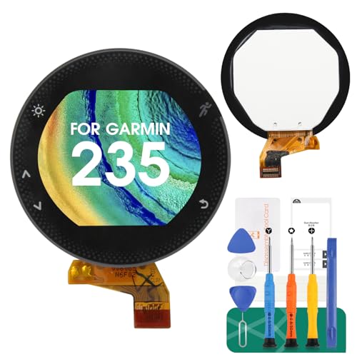 Para Garmin Forerunner 235 - Kit de piezas de reparación de pantalla LCD de repuesto para bicicleta Forerunner 235 (gris)