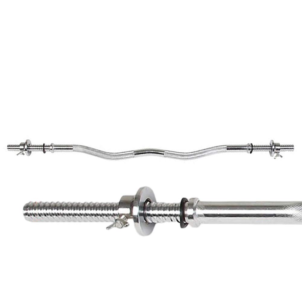 Langhantel Gewichtsstange 4ft - 5ft Gewichtheben Workout EZ Curlstange Gym Bar für das Training Fettabbau