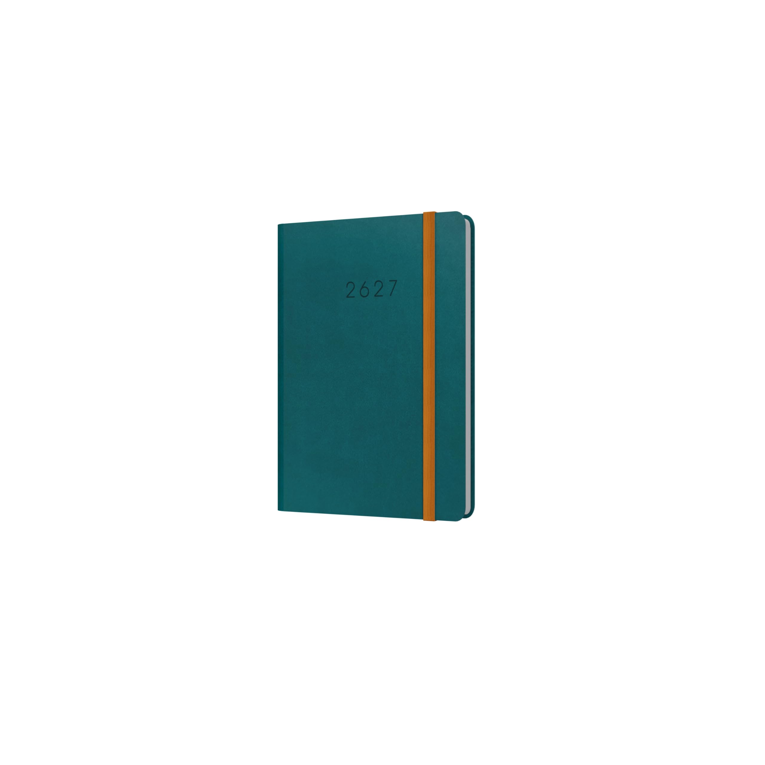 2026-2027 Mid/Academic Year Planner - 13 Month A6 Week-to-View Diary - Hard Cover - Collins Debden Legacy Range Teal (CL63M.53-2627)
