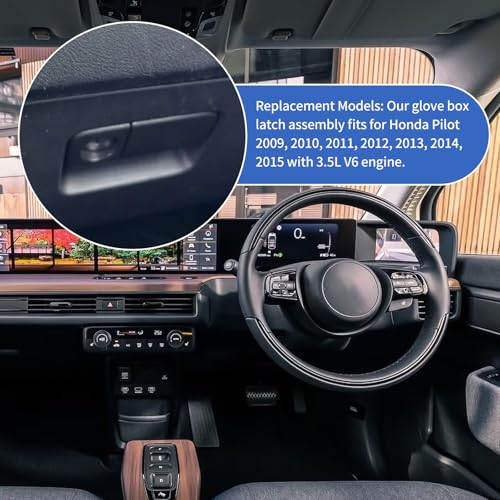 Loquet de boîte à gants pour réparer la fermeture de Honda Pilot - 7