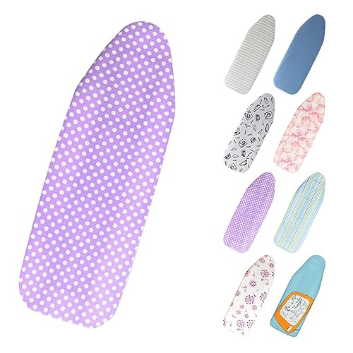 AUNANGLJSCS Funda y Almohadilla for Tabla de Planchar Resistente al Calor y a Las Quemaduras, Funda Acolchada de Repuesto for Tabla de planchar/a/102 * 43 cm