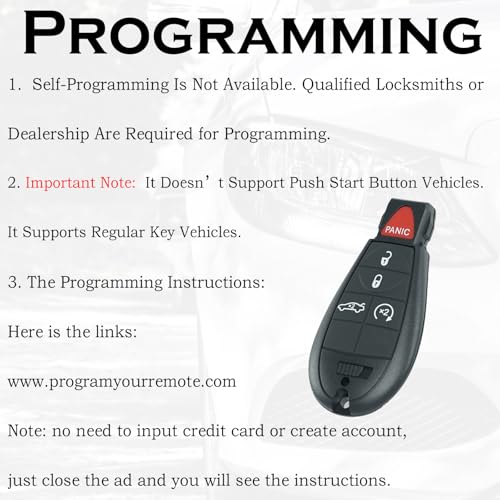 Télécommande Dodge Dart 433 MHz avec composants électroniques fiables - 4