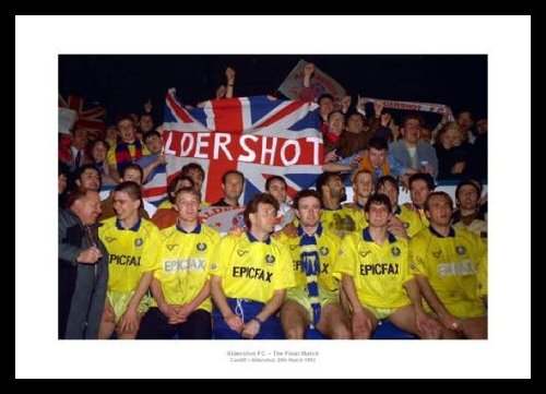 Aldershot Framed FC - Final Match in 1982 Photo Memorabilia