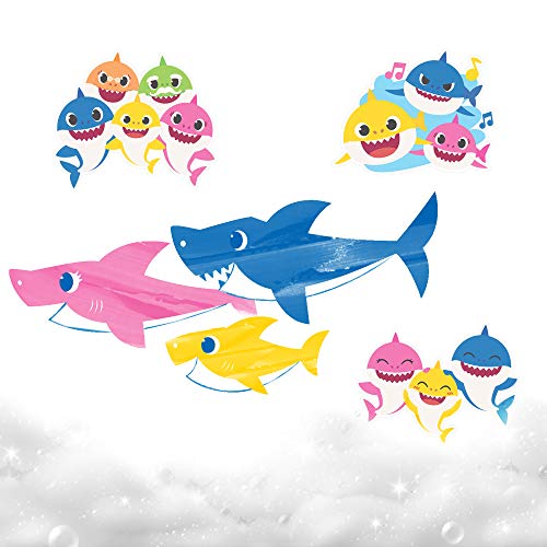 Baby Shark Bath Art Creations Play Set for Kids & Toddlers - Draw Washable Artwork During Bathtime or Shower Time - Dissolvable & Washable Paints, Crayons & Stickers for Kids Ages 3, 4, 5, 6 by Baby Shark - Image 3