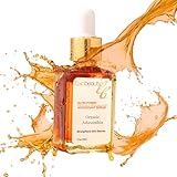 Luxe Beauty Organic Astaxanthin Serum - Concentrated Antioxidants - Also with Organic Rosehip Oil, Clove Oil, Raspberry Seed Oil, and More - Face Serum to Help Prevent Premature Skin Aging