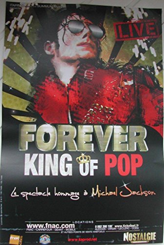 Poster Michael Jackson 40x60 cm en impression haute définition sur papier satiné