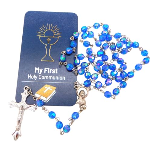 Westmon Works My First Communion ���U���I�Z�b�g �j�̎q�p �u���[�K���X�r�[�Y �������̐��Ȃ�F��̃J�[�h�ƃL�����[�o�b�O�t��, ����, ��΂Ȃ�