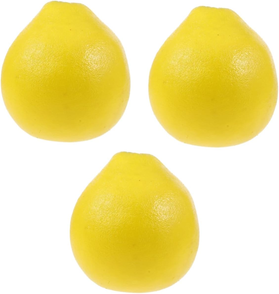 KALLORY 3pcs Realistic Foam Grapefruit Model Landscape Prop Decorative Fruit for Party Home Office