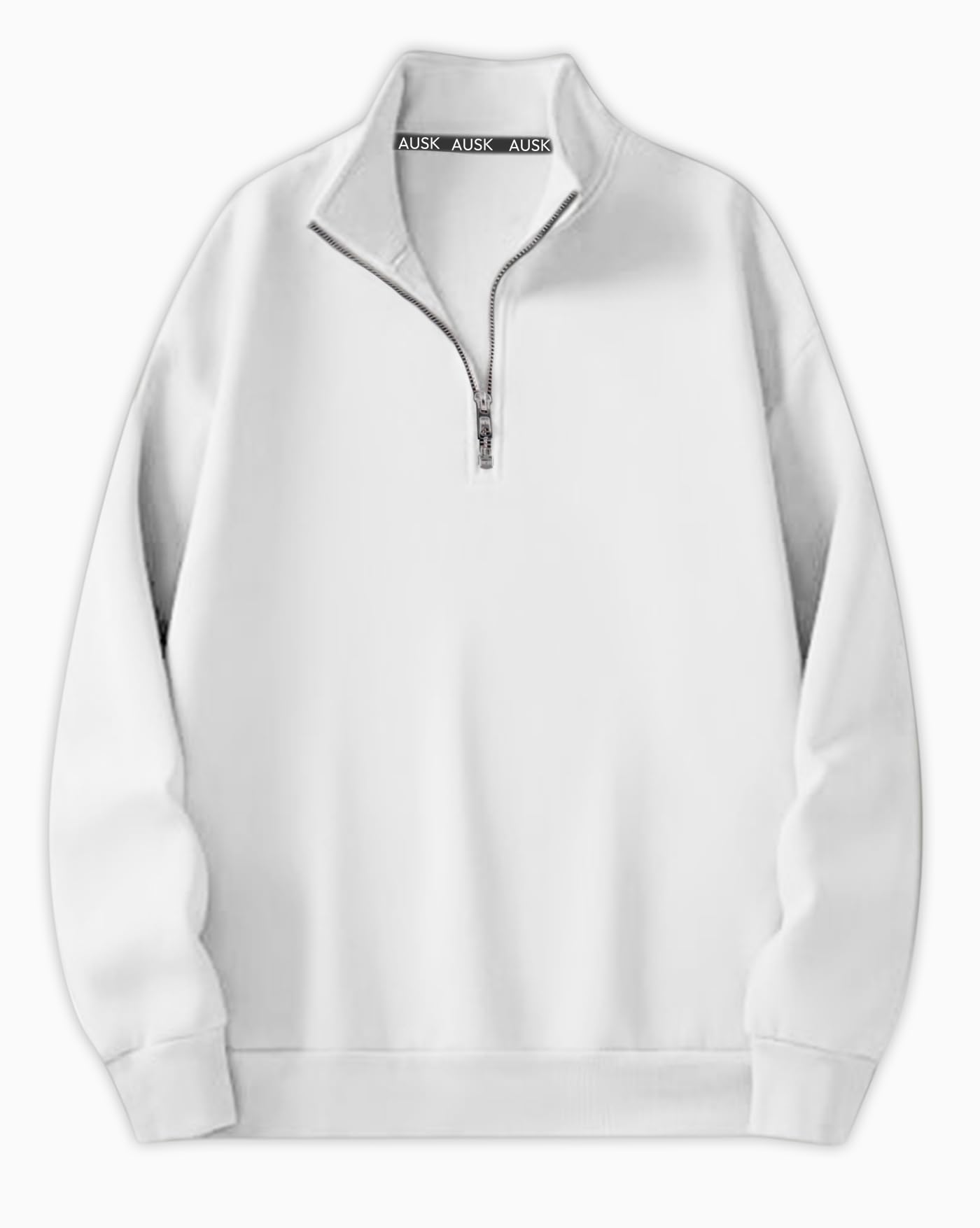 ausk Men Sweatshirt || Full Sleeve Sweatshirt with Zip Neck-picture-38