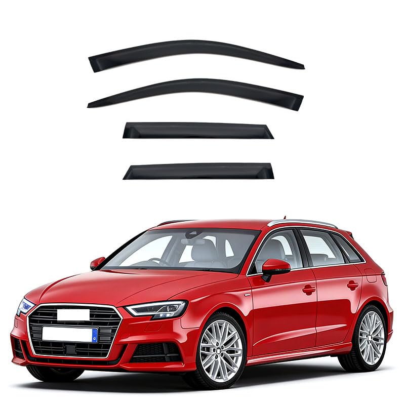 Set de deflectores de aire de lluvia y sol para coche Audi A3 Sportback