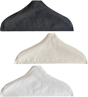 Unomor 3pcs Hanger Cover Wooden Hangers Washable Hanger Covers Anti-slip Hanger Cases Hanger Protector Shirt