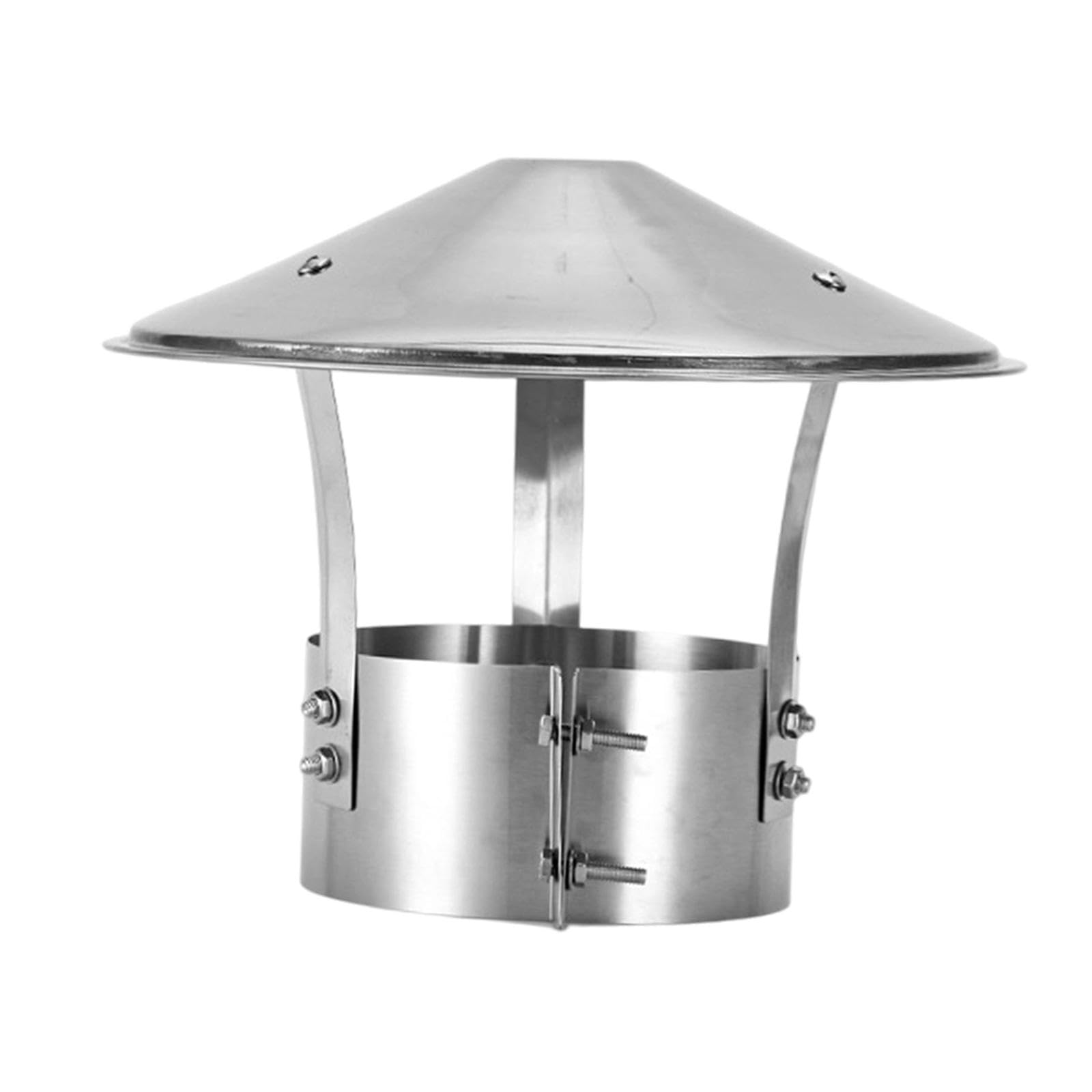 Cone Top Chimney Cap Cover Fireplace Fireplace Exhaust Cover Stainless Steel 17cm diameter|Home & Garden|Home Improvement|Heating, Cooling & Air|Fireplaces & Stoves|Other Fireplaces & Stoves-image-41