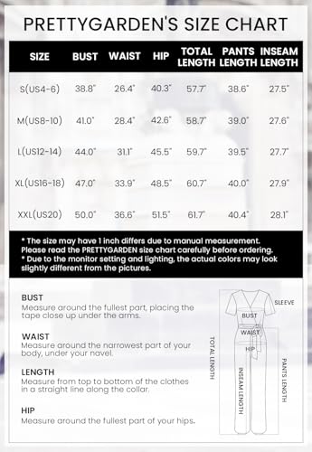 PRETTYGARDEN Women's Summer One Piece Jumpsuits Belted Short Sleeve Wrap V Neck Fashion Dressy Casual Wide Leg Pants Romper