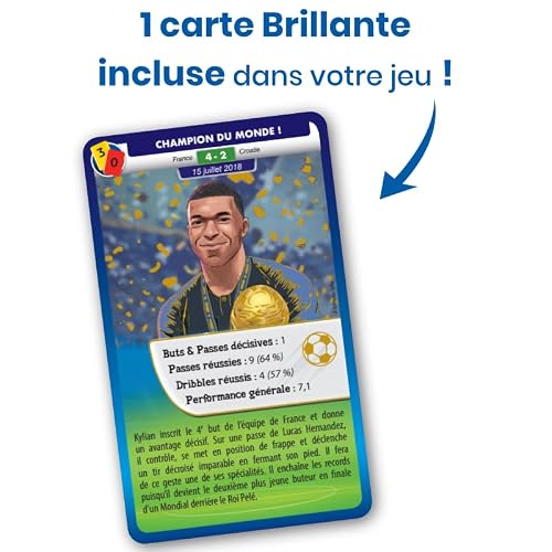 Jeu Classique Bioviva Défis Sports Kylian Mbappé – Jeu de Cartes Éducatif 2 à 6 Joueurs - vue 7