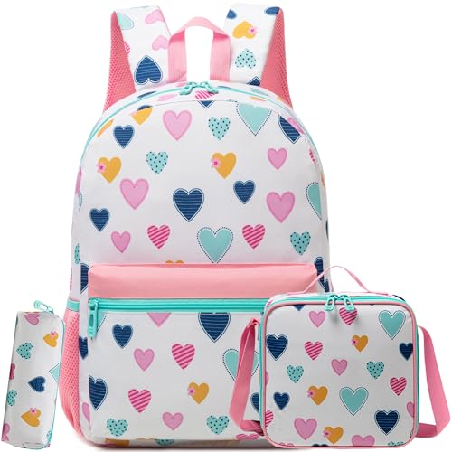 HTgroce Cartable Fille Primaire CE2 Sac à Dos Filles...