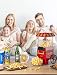 Aicook Máquina de Palomitas, Eléctrico Palomitero con Gran Capacidad, Almacenamiento Conveniente (Palomitero...