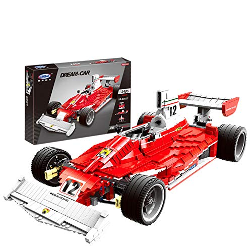 Preisvergleich Produktbild XINGBAO Rennwagen-Modellbauer - Teilchenmontiertes Kinderspielzeug,Redshadow