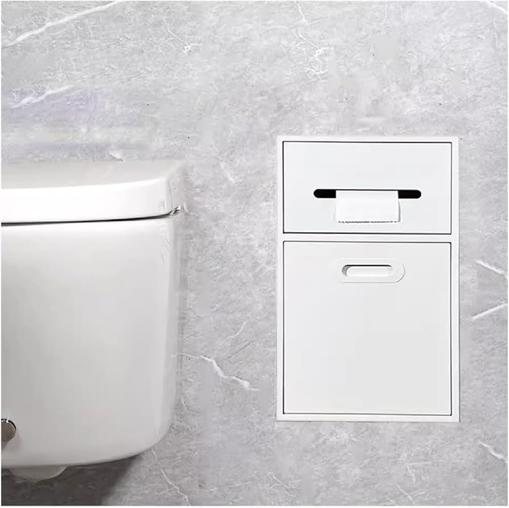 Niche de douche en acier inoxydable encastrée pour éviter la rouille et le manque de place