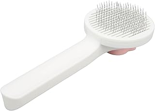 Cat Shedding Brush, Efficient, Comfortable, Easy to Clean, Ergonomic Handle, Massage Function with Cat Brush for Home