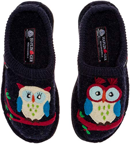 Image of HAFLINGER AR Olivia motif Wool Slipper Mule