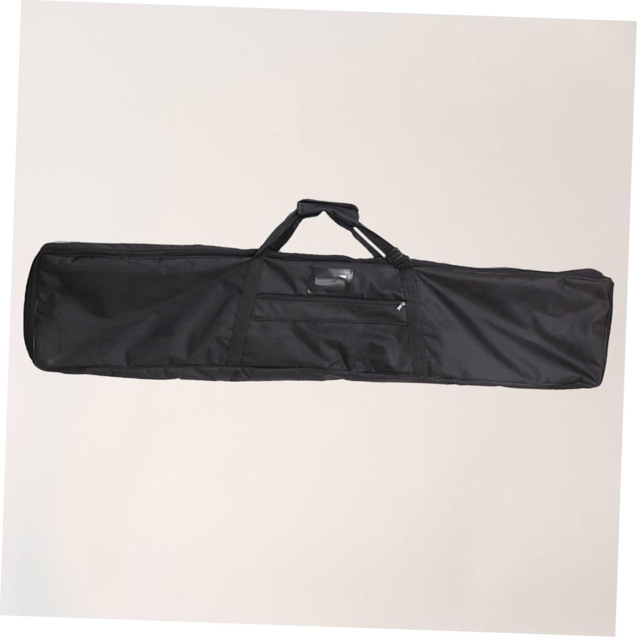Archery Carry Bag Large Capacity Canvas Tote for Recurve Accessories | Black Washable Wear Resistant, inside Strap Layout, Multifunctional Tote Use for Hunting Supplies and Outdoor Gear