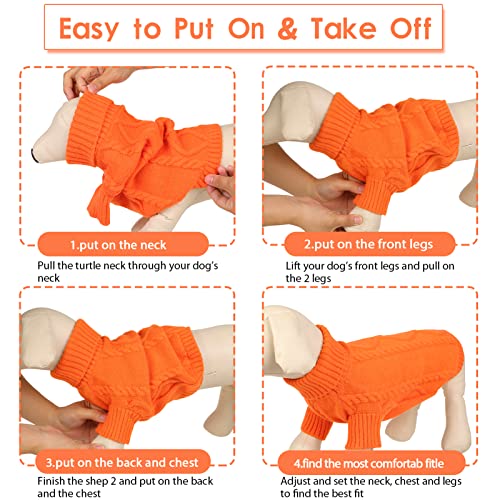 Image of Queenmore Dog Sweater for Small to Large Dogs,Soft Dog Christmas Sweater