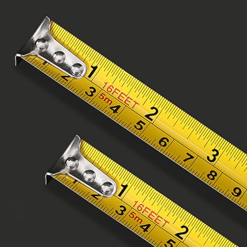 Cinta métrica doble escala 5 metros acero carbónico miniatura 3