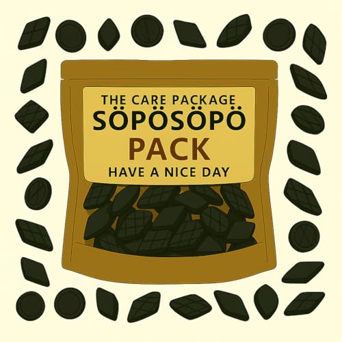 SÖPÖSÖPÖ Scandinavian Treat Pack – Super Salmiakki Salty Licorice