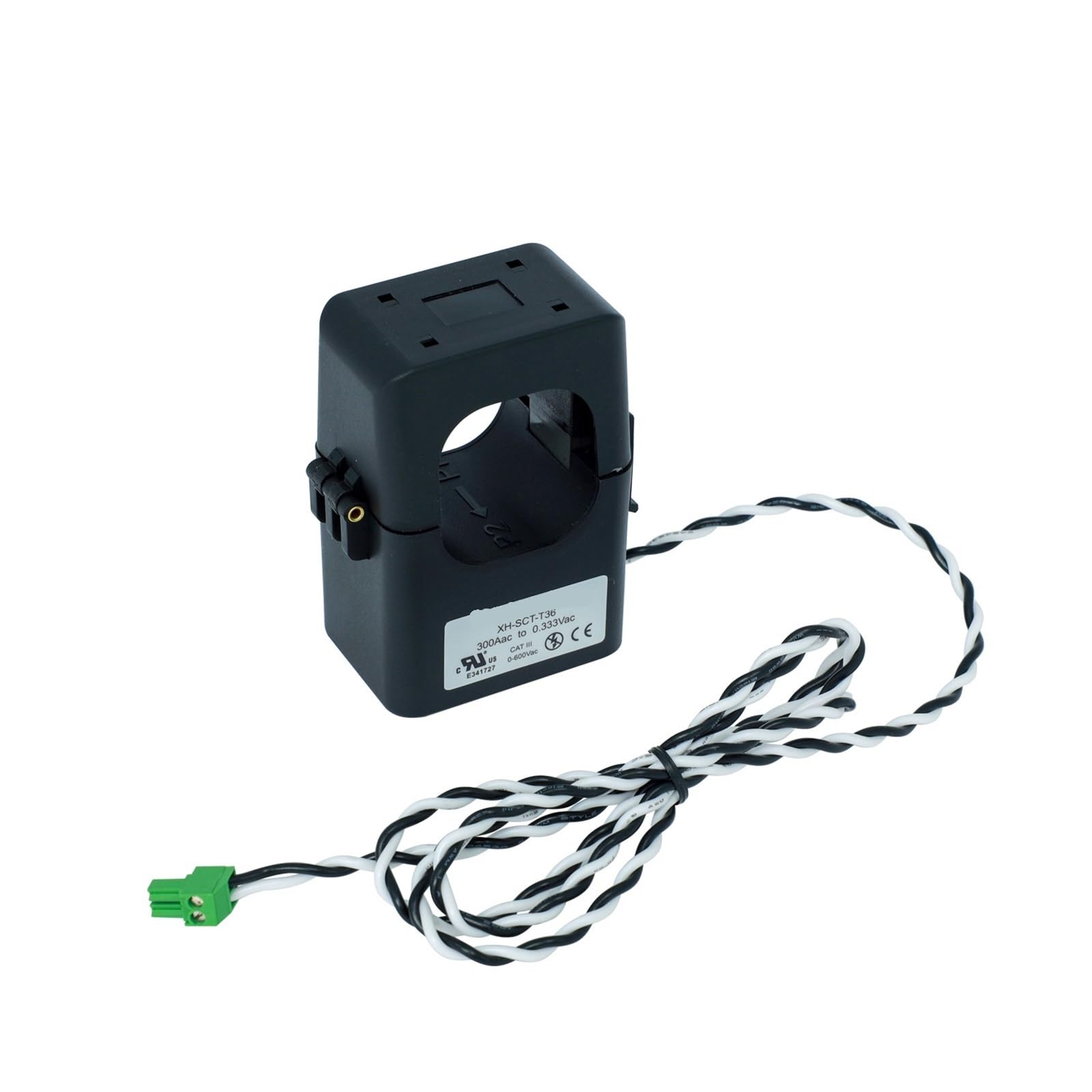Compteur de puissance triphasé 3P4W connexion indirecte avec pince 200A CT - 2